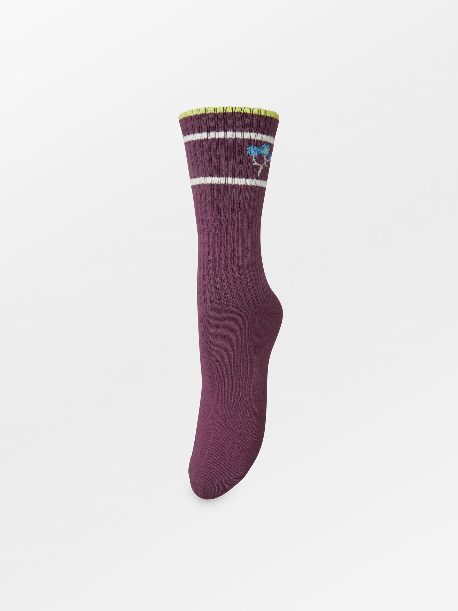 becks-ndergaard-sporty-flotile-cotta-socken-fig-red-37-39 image 1
