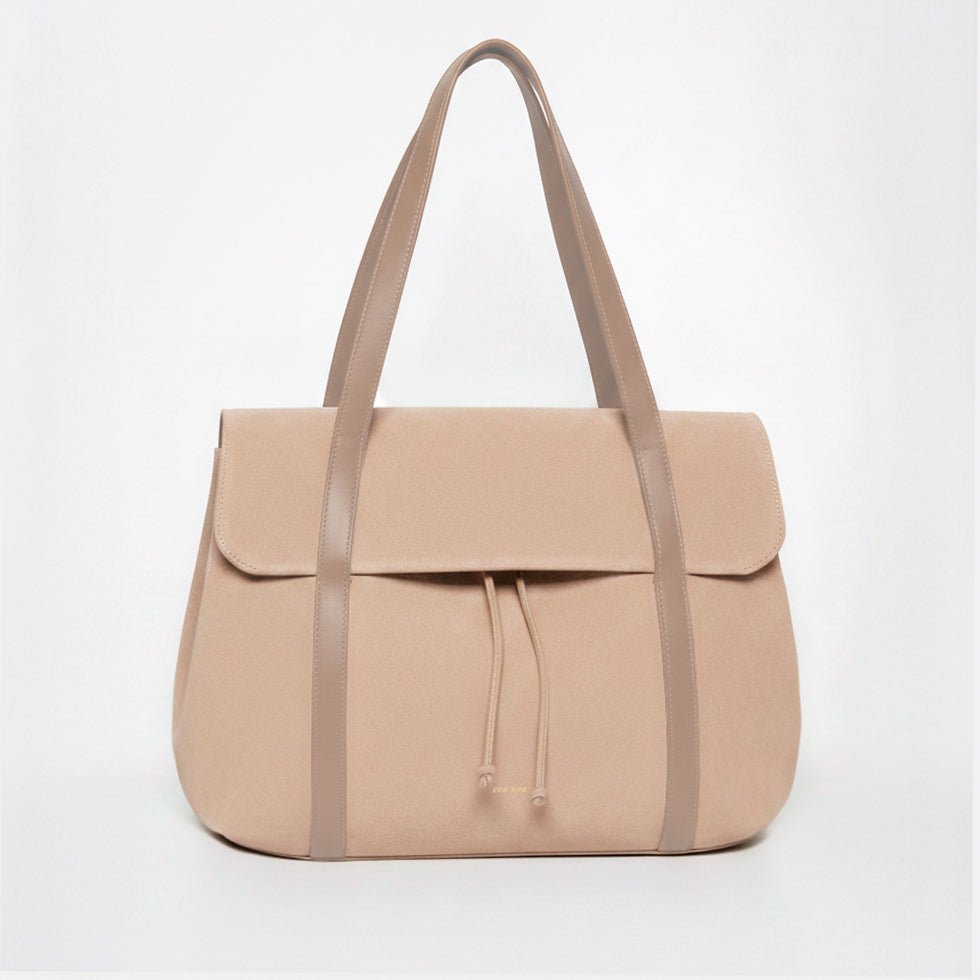 ann-kurz-greatest-shopper-suede-caramelo-laptoptasche-leder image 1