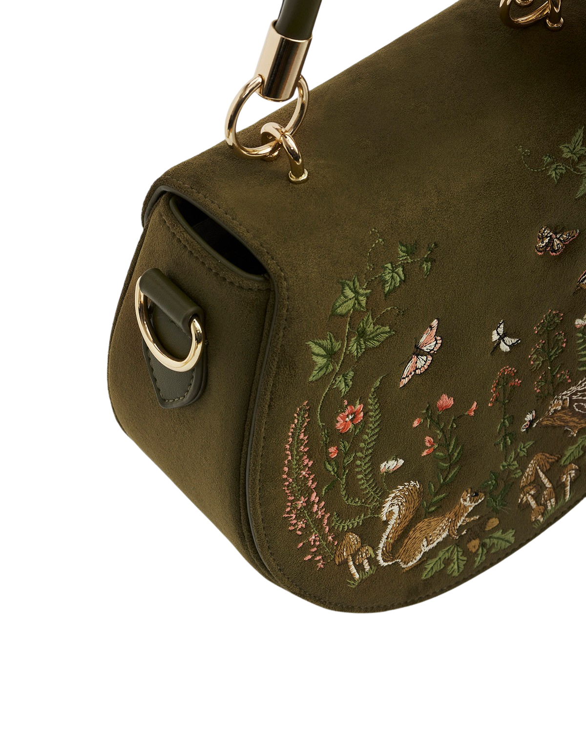 fable-england-charlotte-saddle-bag-umh-ngetasche-khaki-bestickt image 5