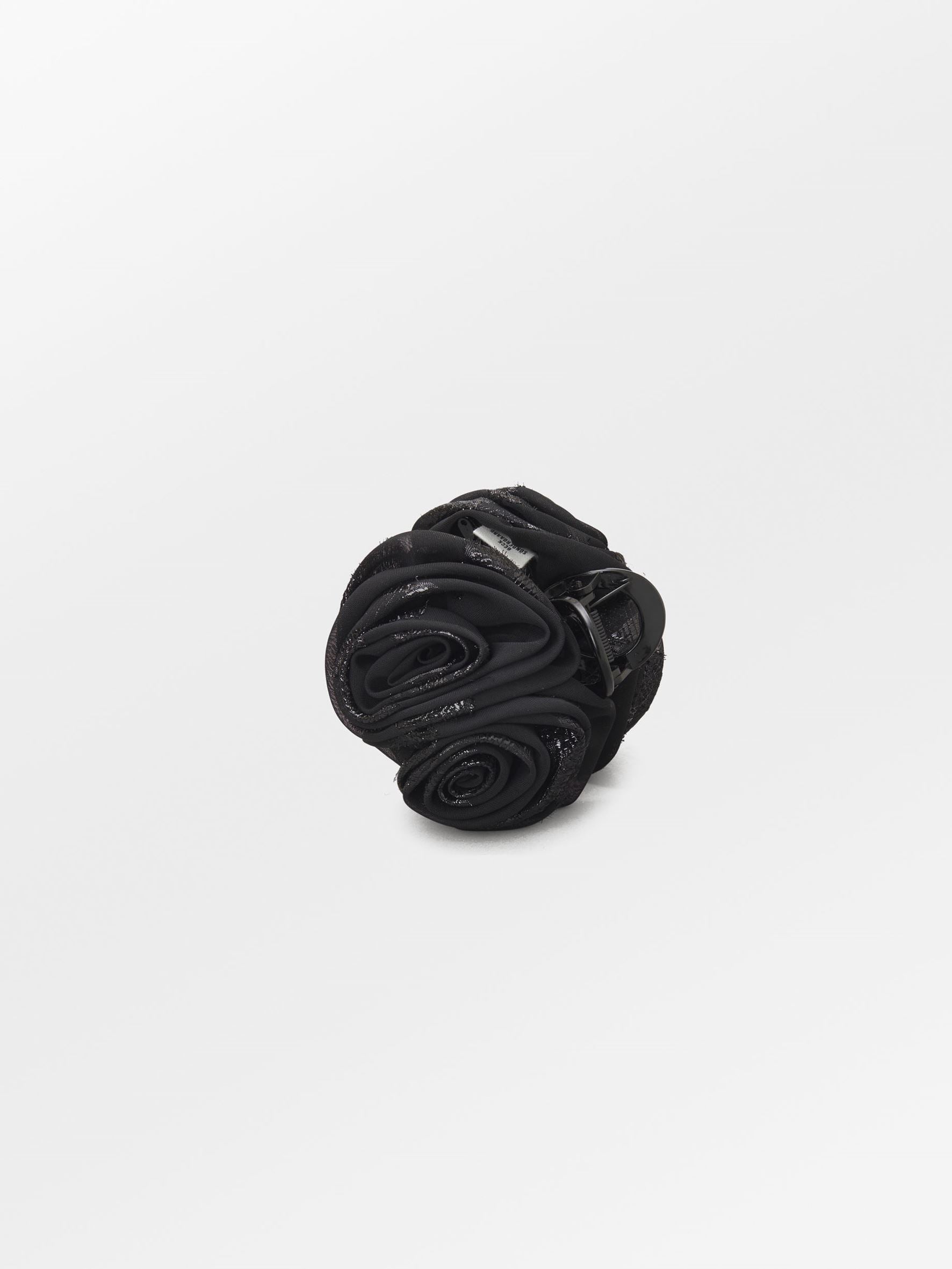becks-ndergaard-fina-rosana-haarklammer-schwarz-rose-9-cm image 1