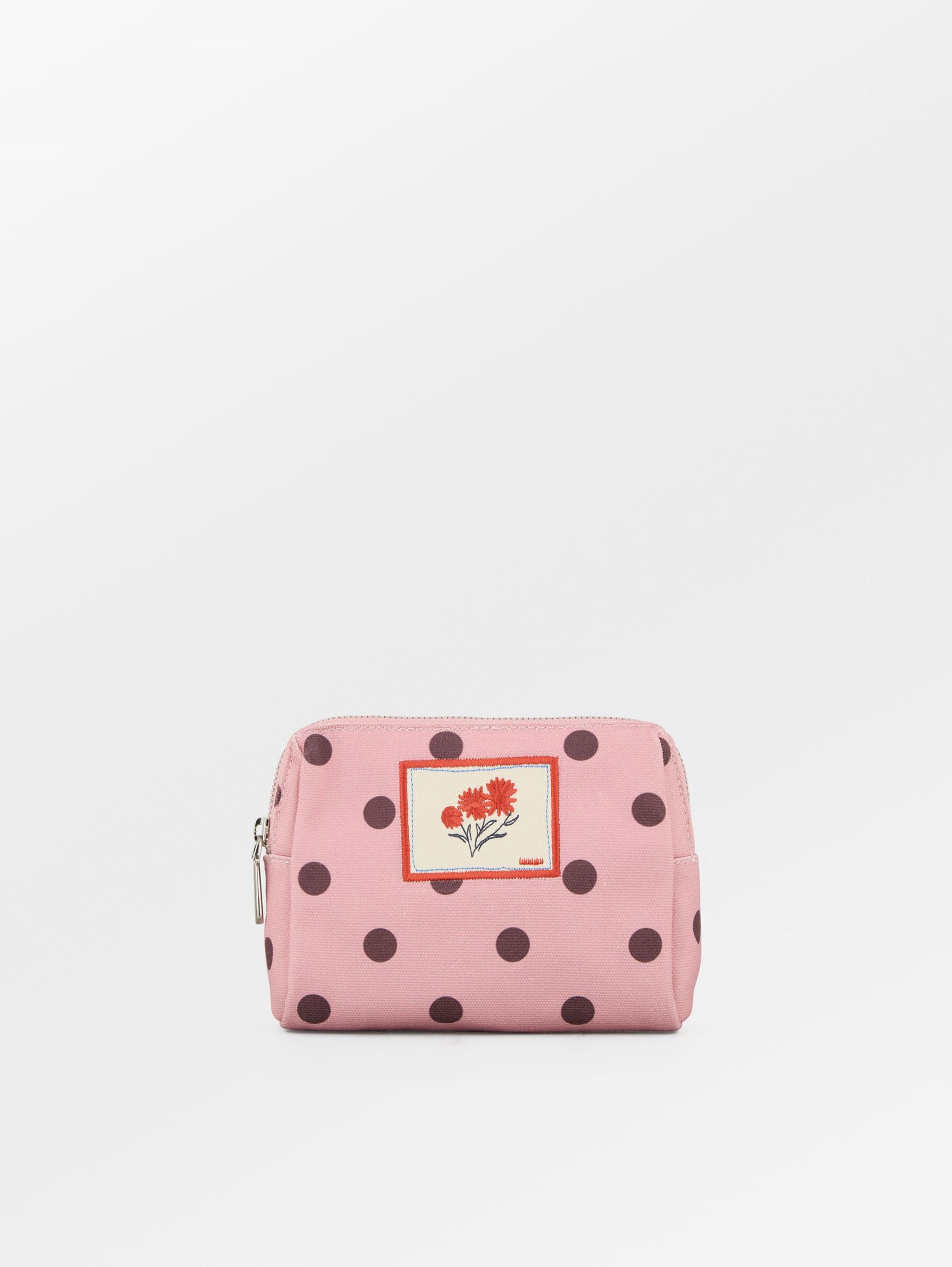becks-ndergaard-polka-canvas-pouch-tasche-pink-nectar-18x13 image 1