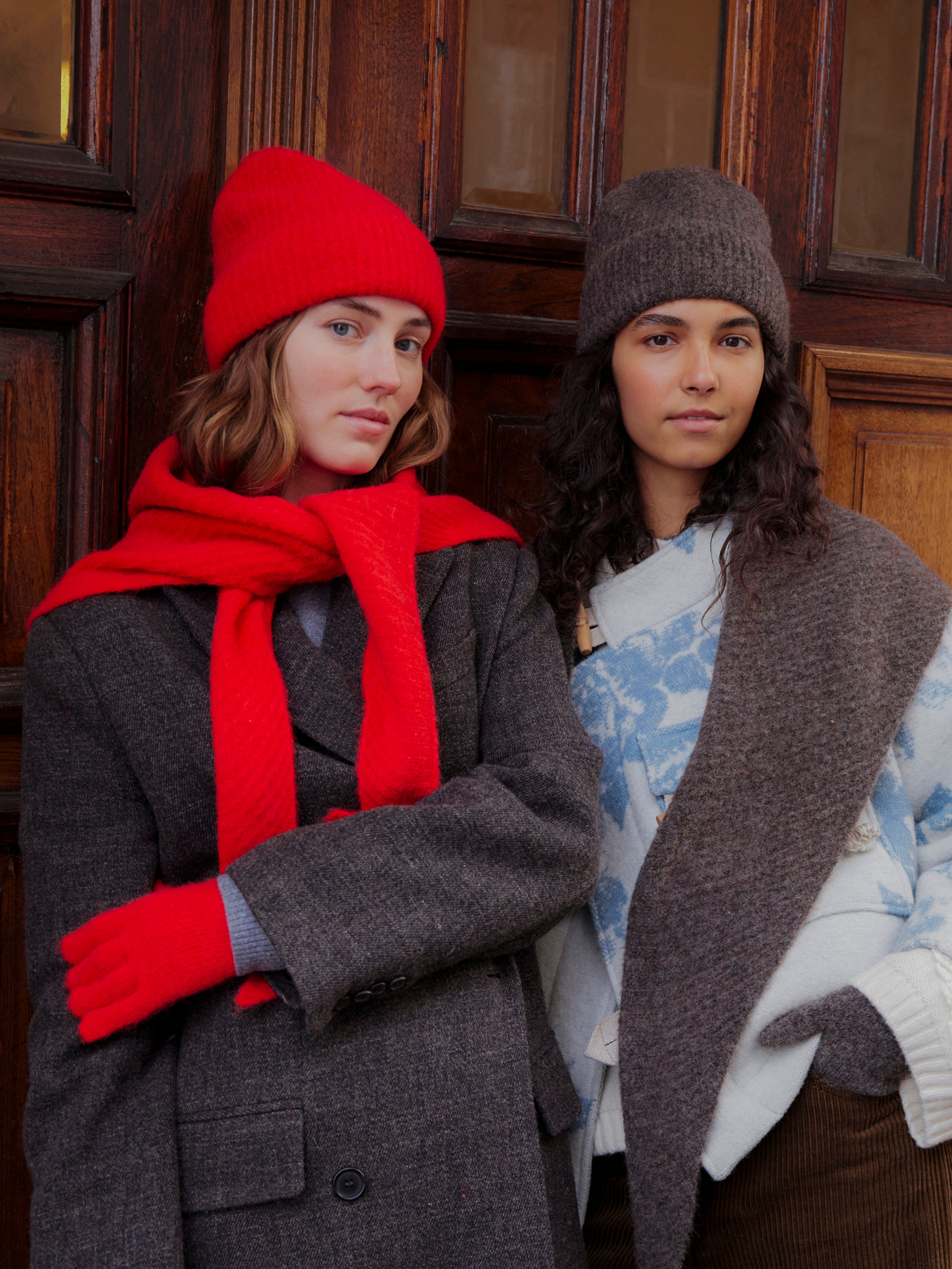 becks-ndergaard-alpaca-wool-beanie-m-tze-rot image 2