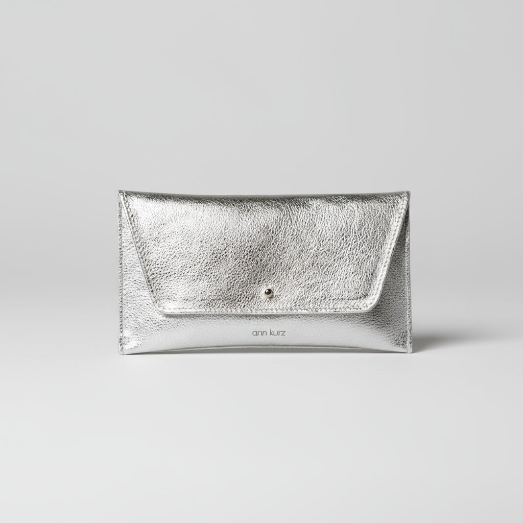 ann-kurz-mini-envelope-geldb-rse-leder-metallic-platin image 1
