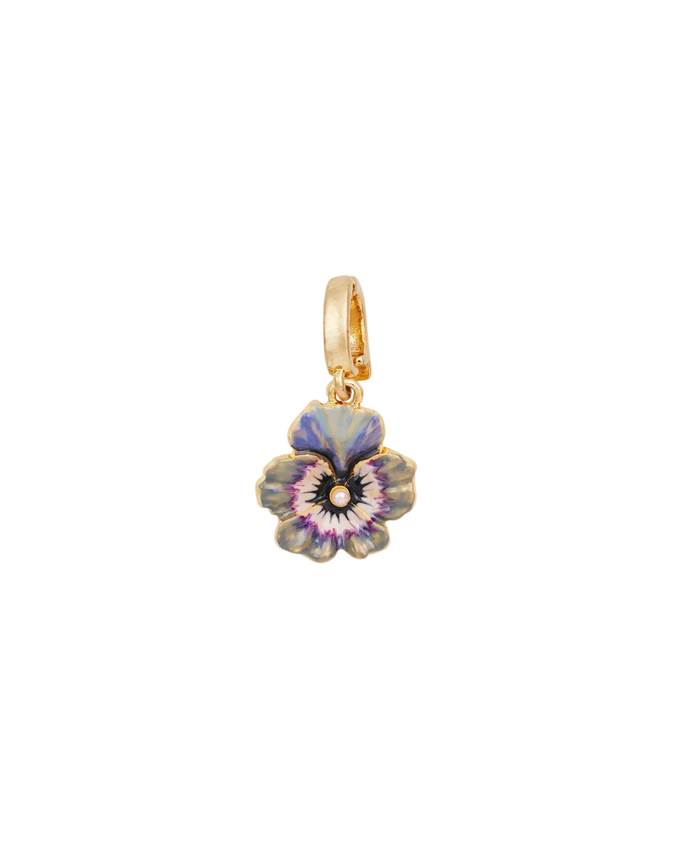 fable-england-gold-pansy-pearl-charm-anh-nger-lila image 1
