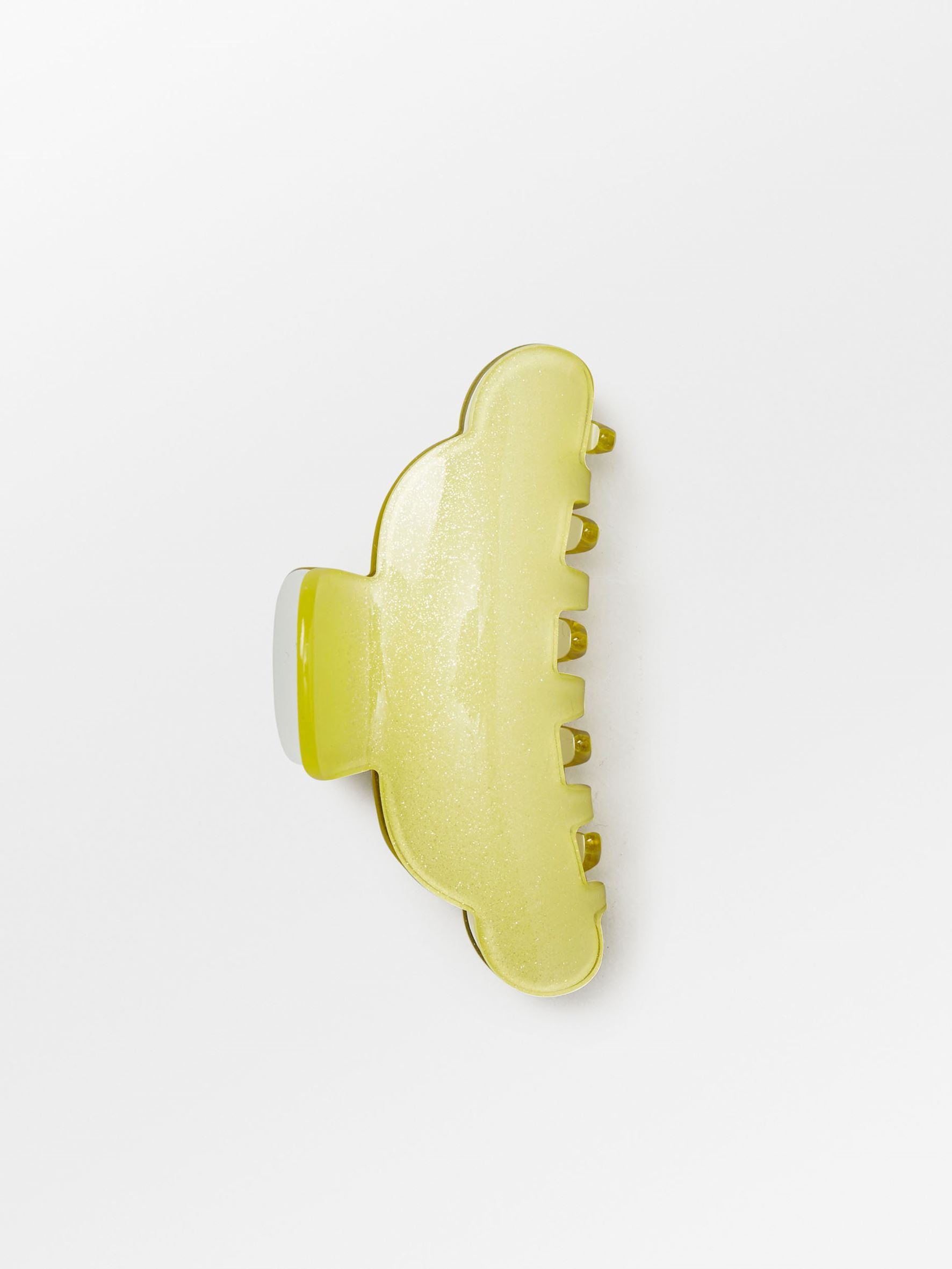 becks-ndergaard-glitter-katla-haarklammer-popcorn-yellow-9-cm image 1