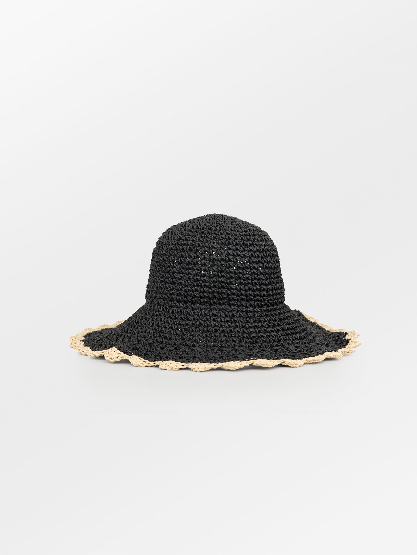 becks-ndergaard-connie-straw-hat-strohhut-schwarz-m-l image 1