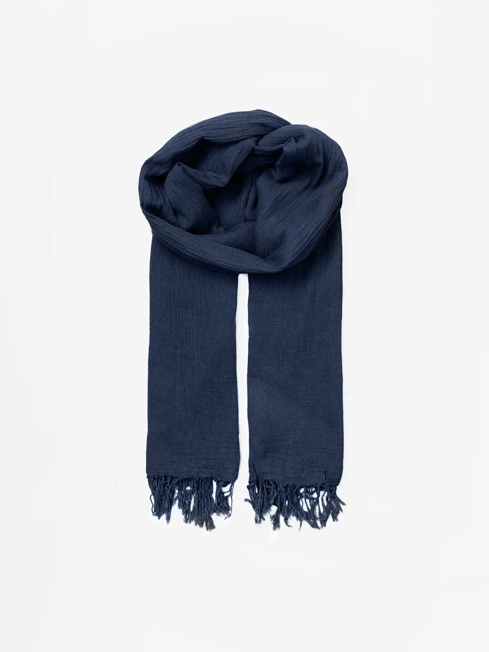 becks-ndergaard-ilona-schal-classic-navy-wolle image 1