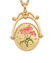 fable-england-e-initial-echinacea-gold-spinner-halskette-e image 3