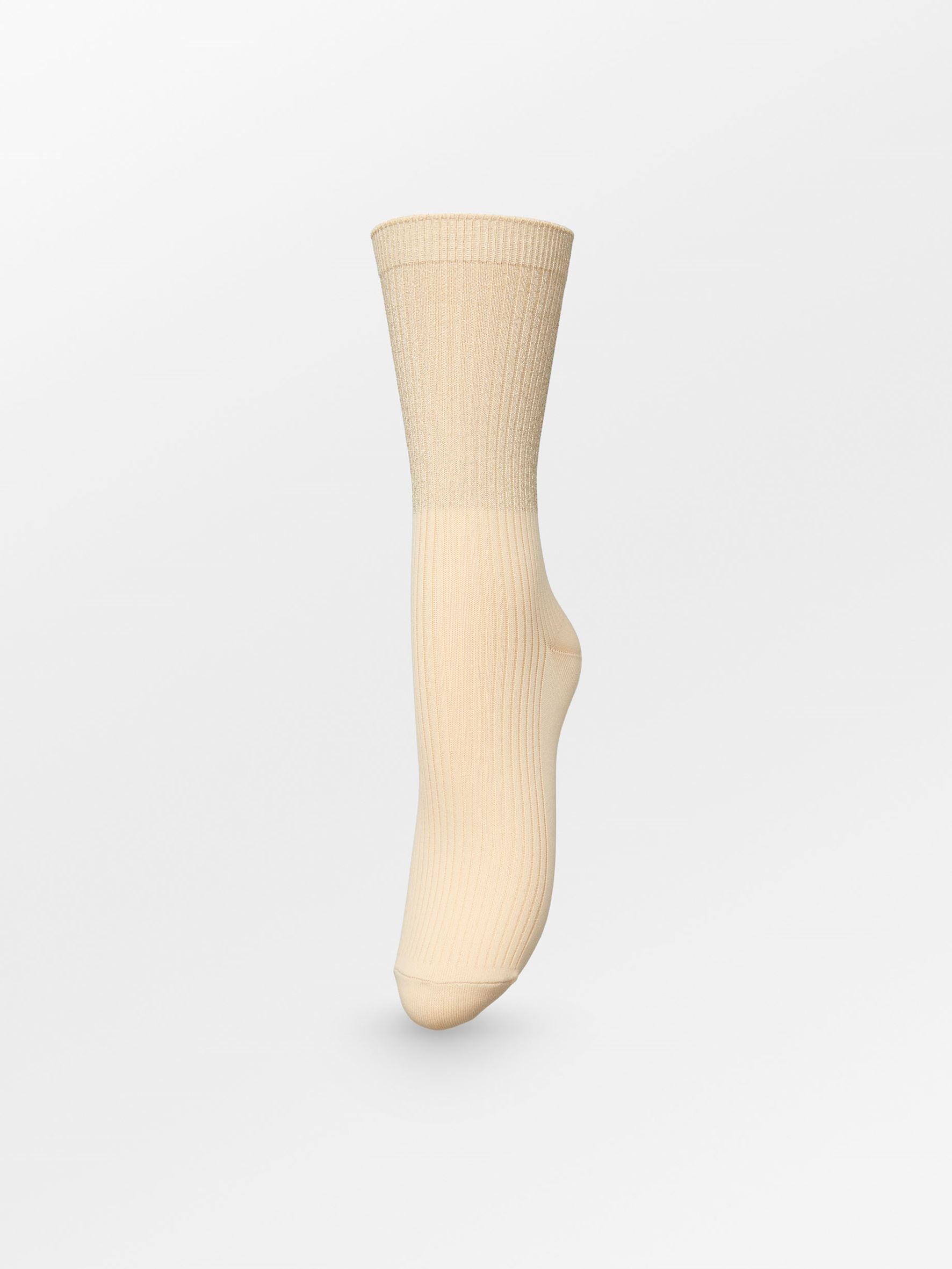 becks-ndergaard-grady-glitter-sock-socken-melon-yellow-glitzer image 1