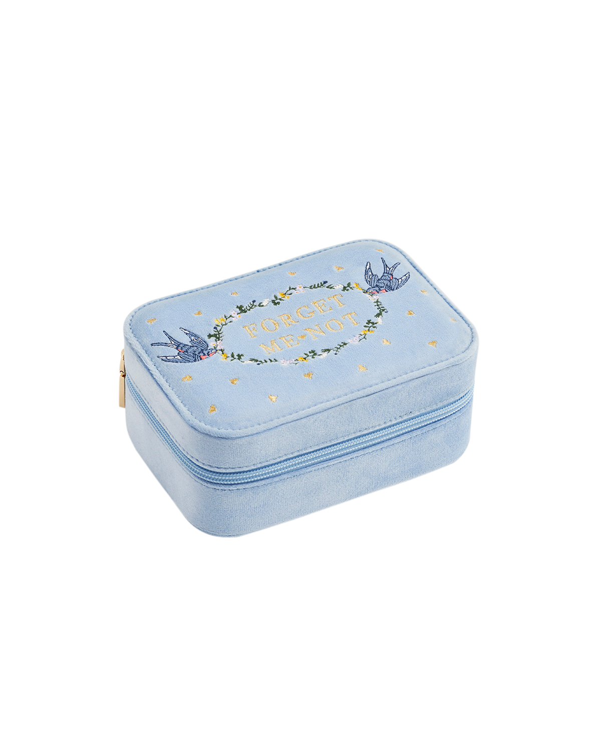 fable-england-forget-me-not-schmuckbox-gro-blau-samt image 1