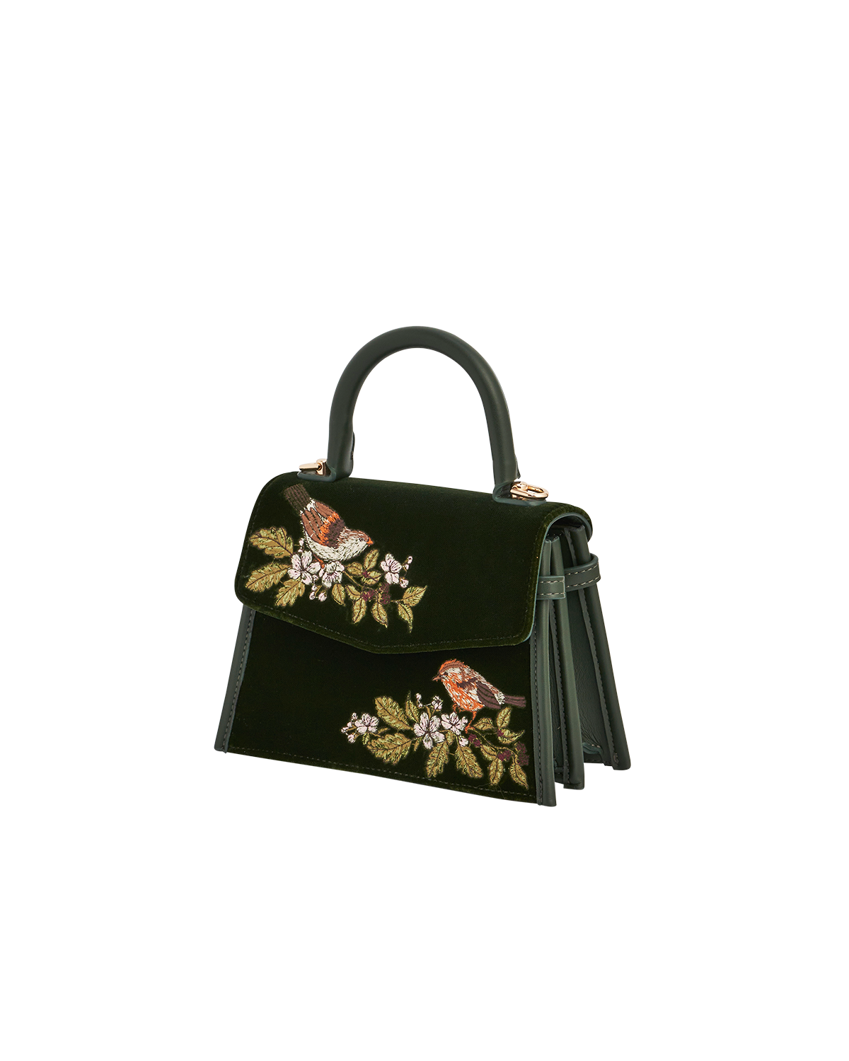 fable-england-eliza-wren-henkeltasche-gr-n-samt image 3