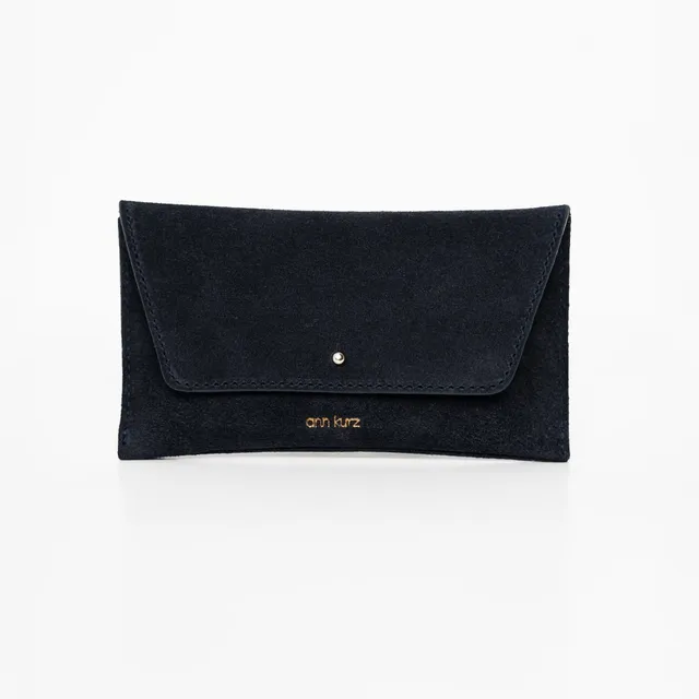 ann-kurz-mini-envelope-ak003-geldb-rse-leder-navy-suede image 1