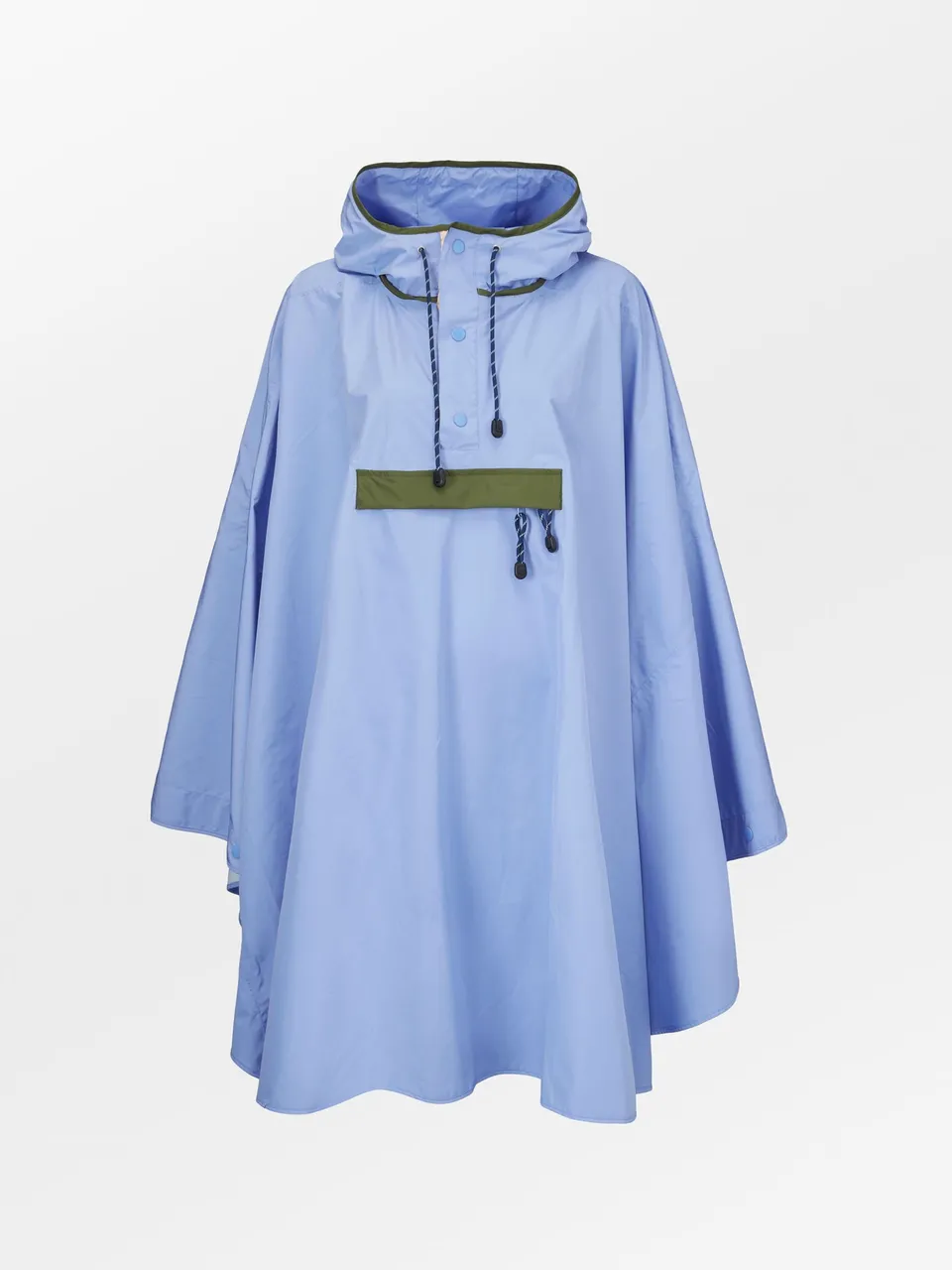 becks-ndergaard-solid-rain-cape-regenponcho-easter-blue image 1