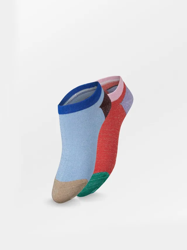 becks-ndergaard-sneakie-block-socken-2er-pack-mineral-red image 1