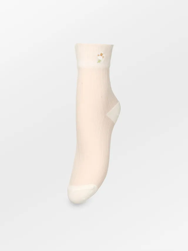 becks-ndergaard-floral-sheer-sock-socken-wei-37-39 image 1