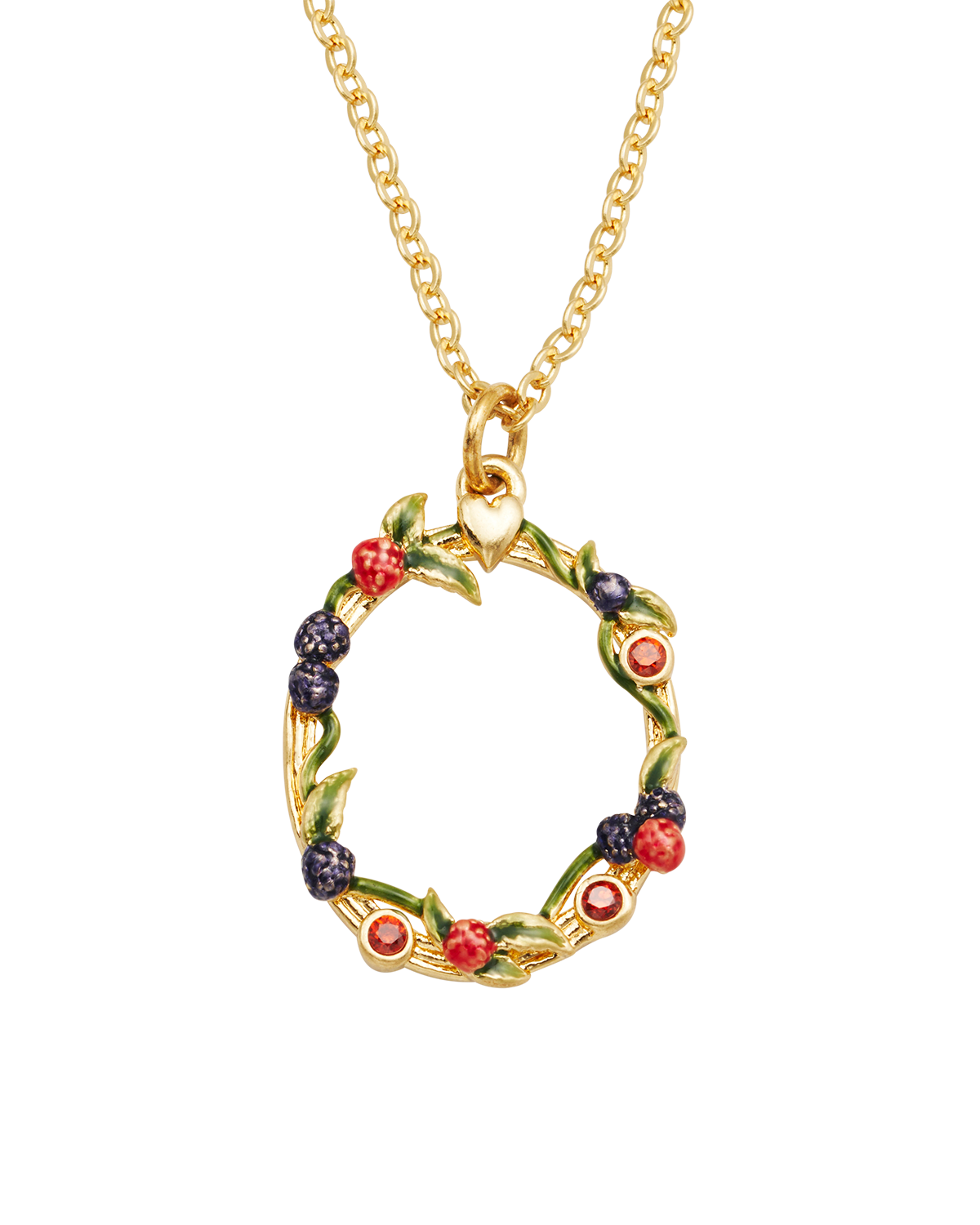 fable-england-orla-hedgerow-halskette-gold-beeren image 1