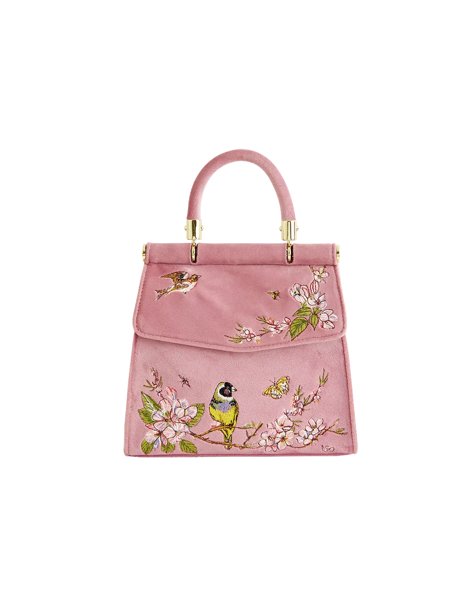 fable-england-handbags-morning-song-mini-tote-rosa-vogel image 1