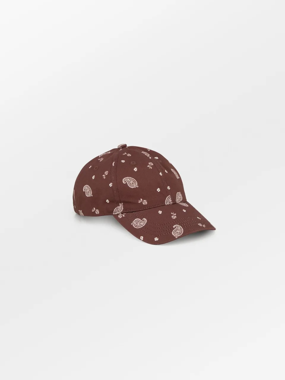 becks-ndergaard-bloom-paisley-cap-baumwolle-braun image 1