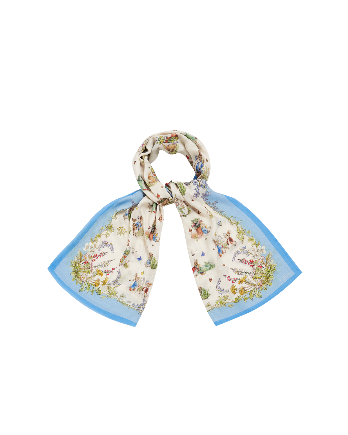 fable-england-peter-rabbit-rechteckschal-schal-creme-leicht image 2