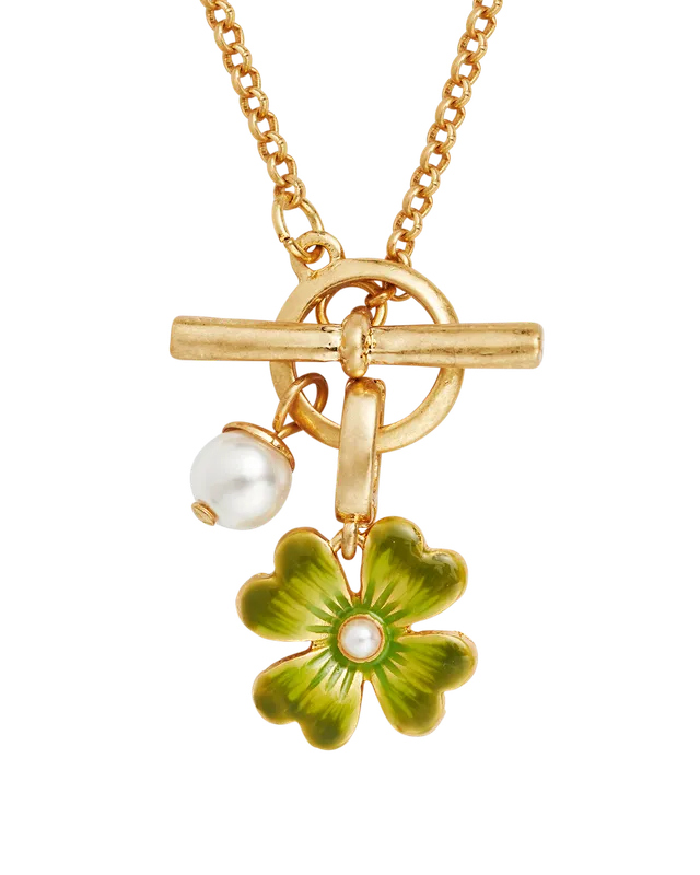 fable-england-lucky-clover-halskette-gold-perle-toggle image 1