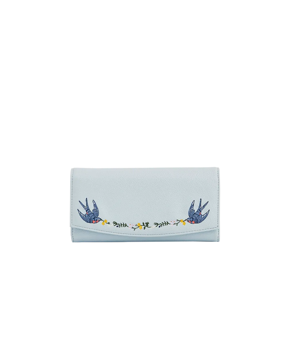 fable-england-swallow-large-geldb-rse-bestickt-blau image 1