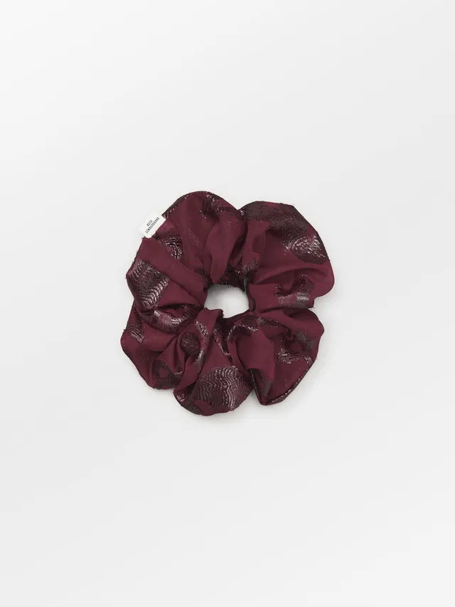 becks-ndergaard-fina-scrunchie-haargummi-zinfandel-burgundy-gro image 1