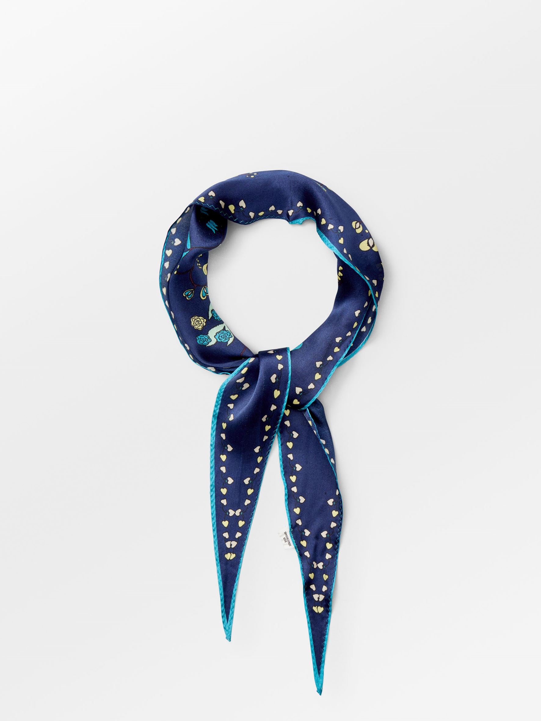 becks-ndergaard-scarves-fairygard-diamond-seidenschal-navy image 2