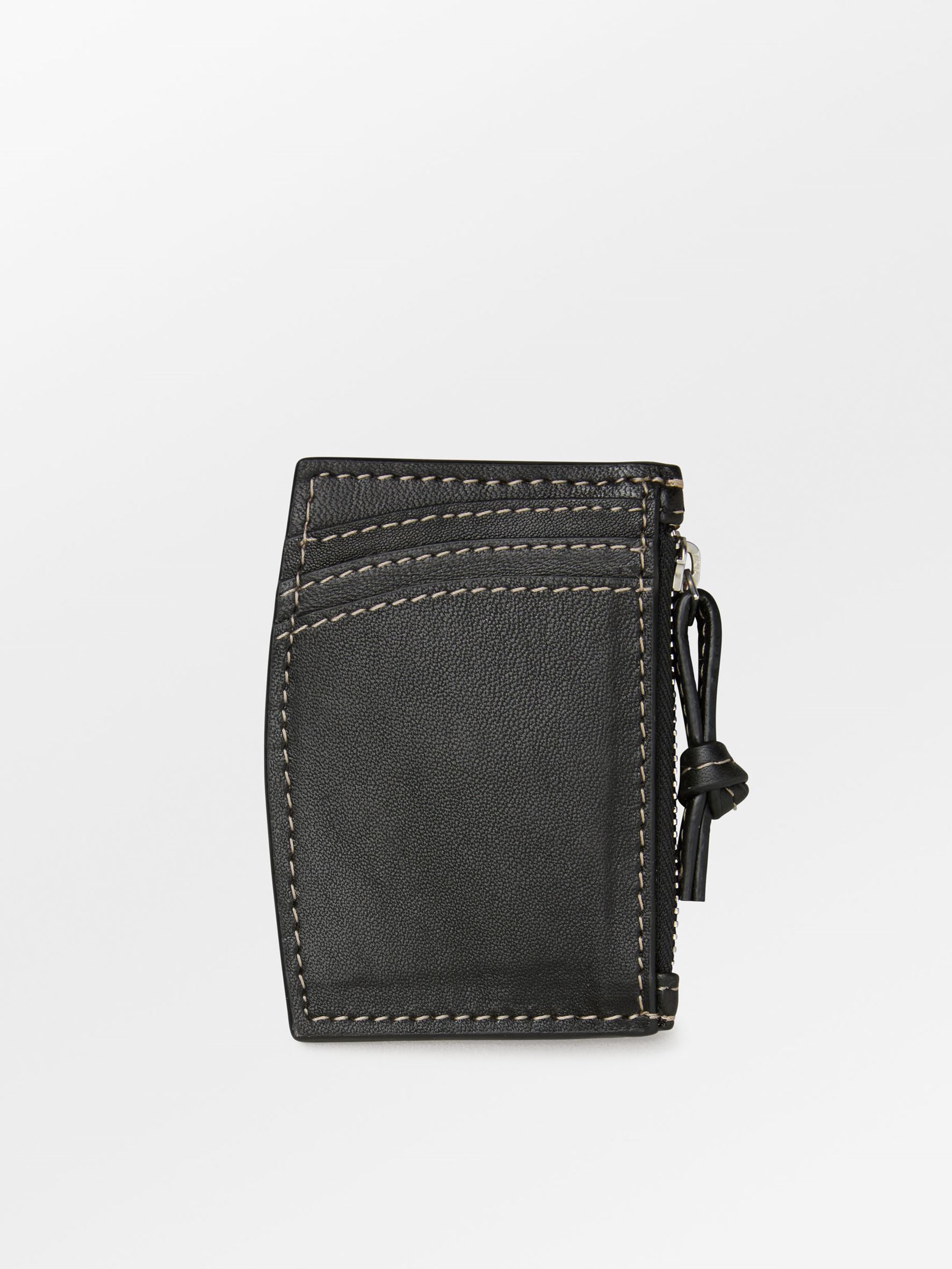 becks-ndergaard-nappa-zip-card-holder-kartenetui-schwarz-ziegenleder image 2
