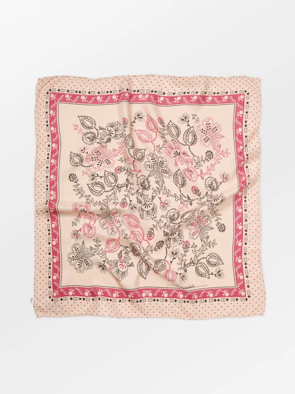 becks-ndergaard-dotted-flora-sia-scarf-seidentuch-birch-white image 1
