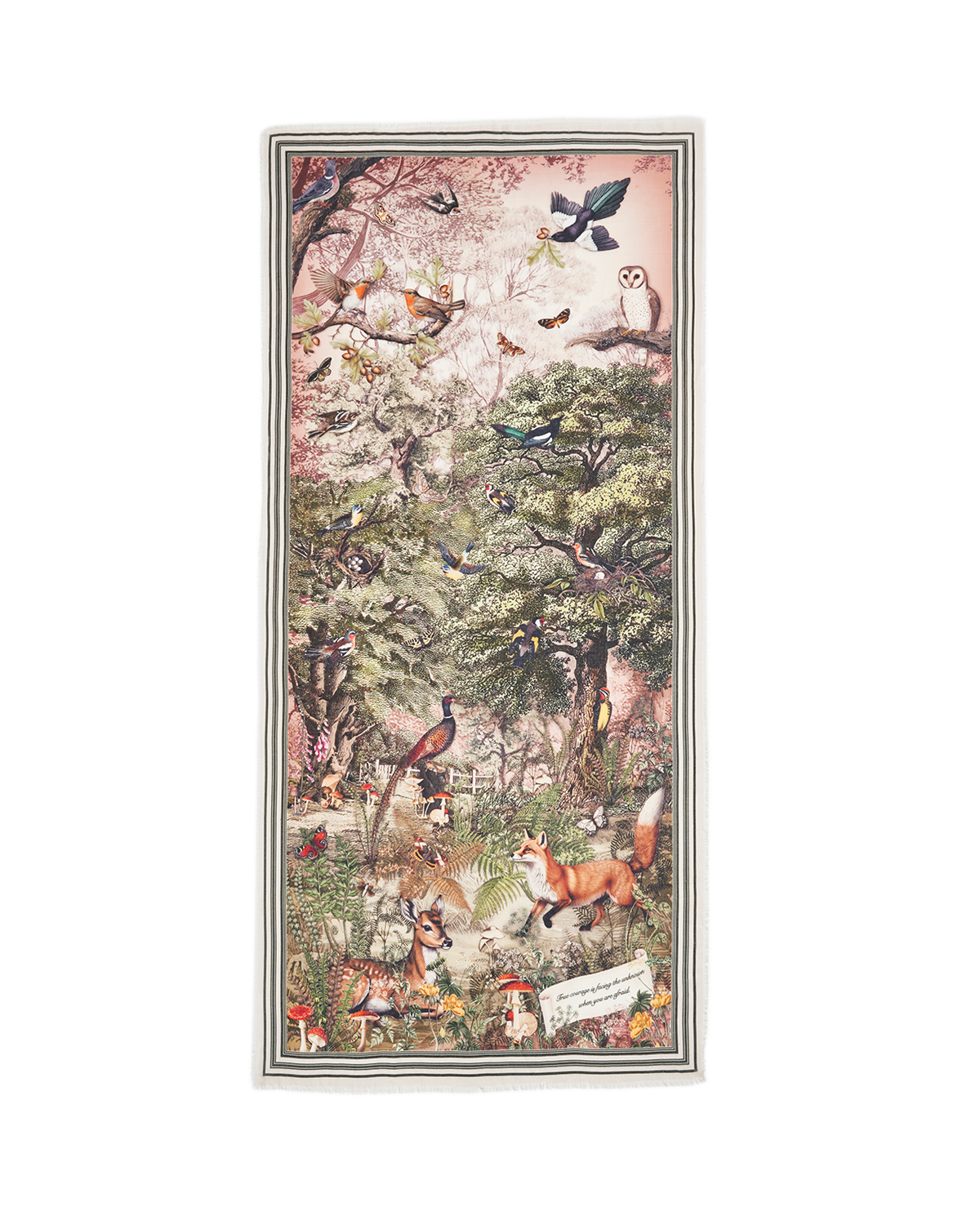 fable-england-woodland-tales-schal-lang-taupe-waldmuster image 1