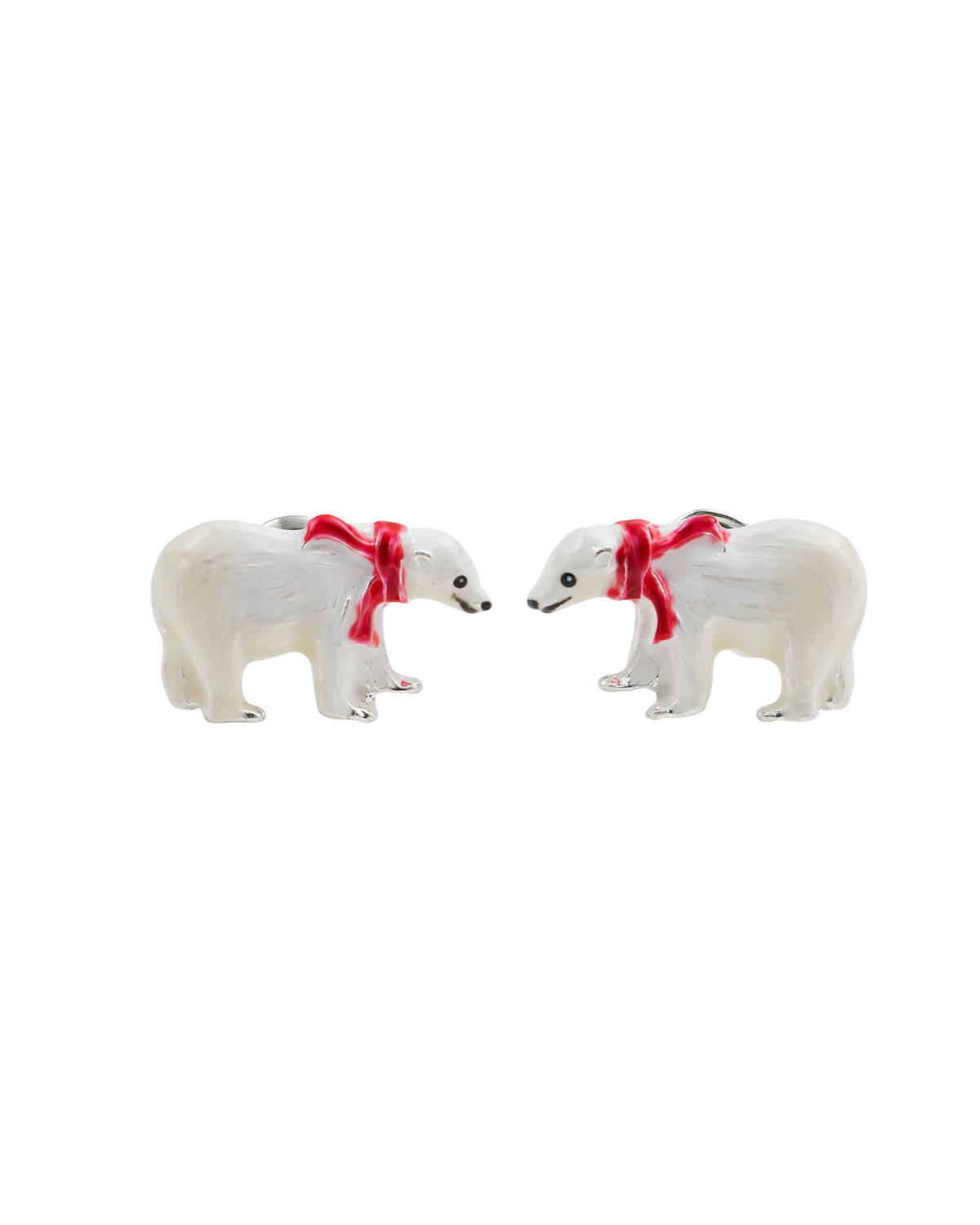 fable-england-jewellery-cosy-polar-bear-ohrstecker-silber-eisb-r image 1