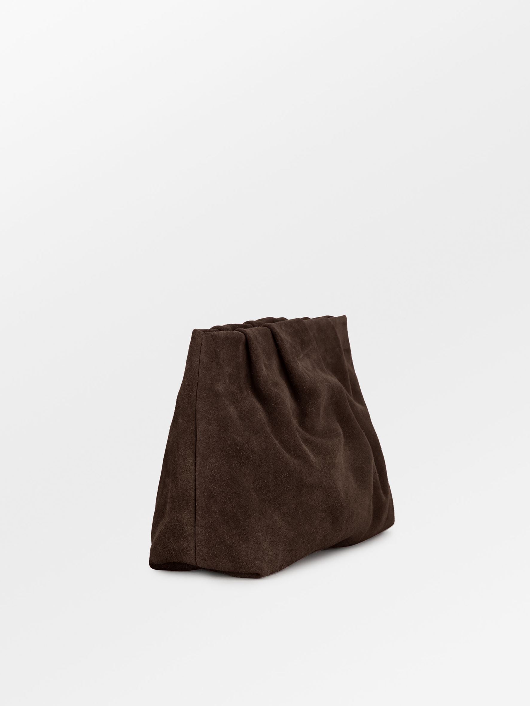 becks-ndergaard-suede-clutch-abendtasche-braun-veloursleder image 2