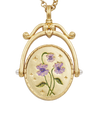 fable-england-jewellery-v-initial-violet-halskette-gold-buchstabe-v image 4