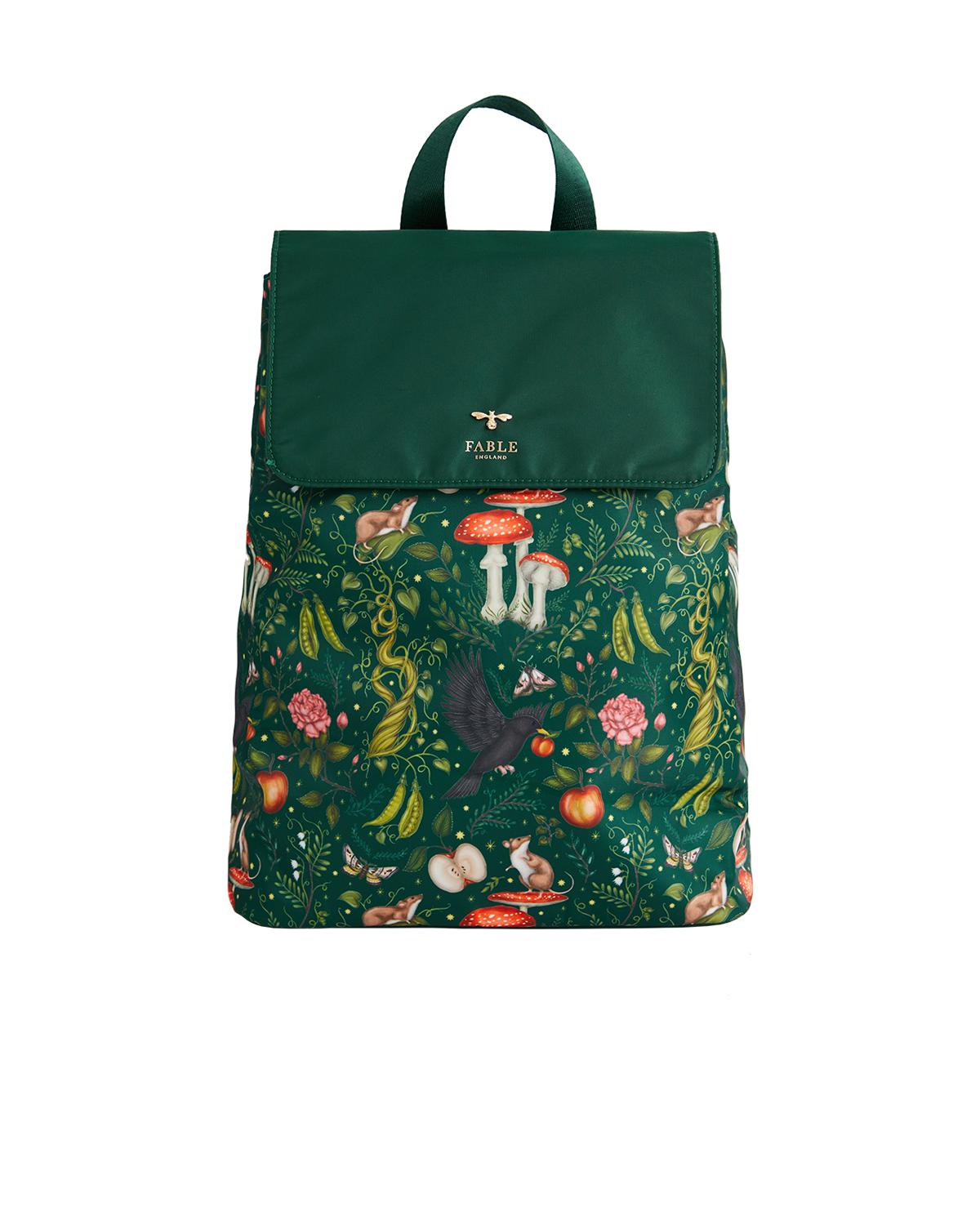 fable-england-into-the-woods-rucksack-gr-n-nylon image 1