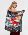 fable-england-freya-s-heart-tuch-navy-seide-quadratisch image 2