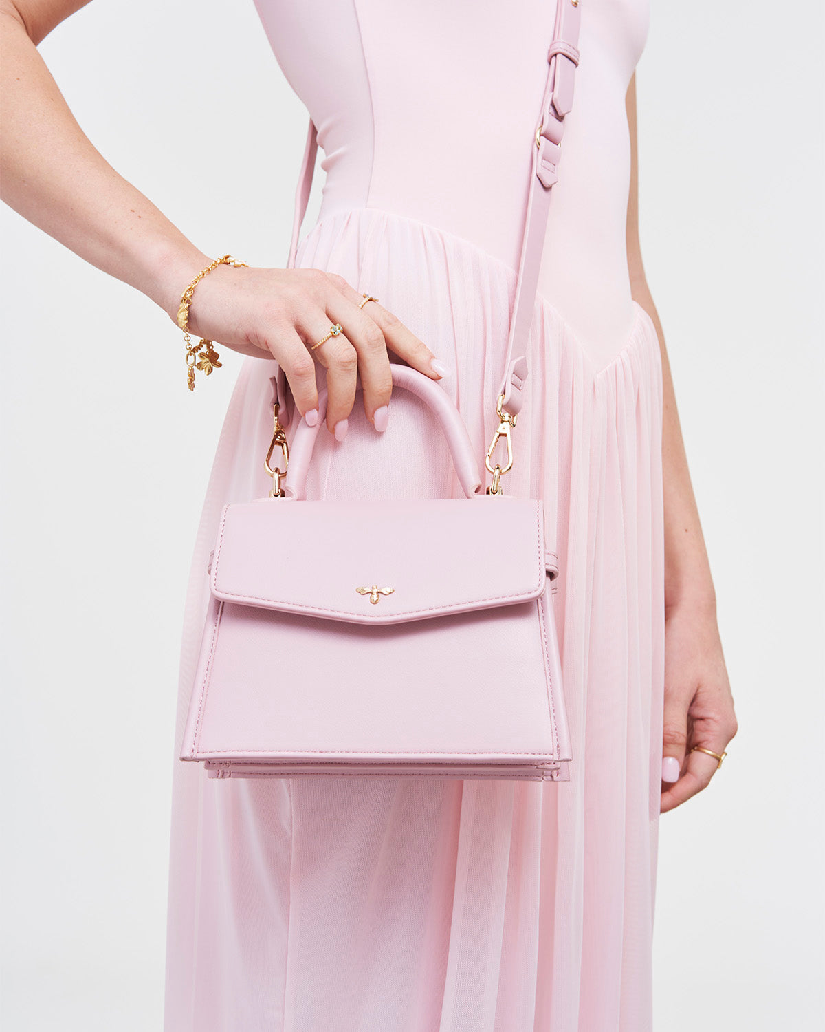 fable-england-structured-tote-handtasche-rosa-klein image 6