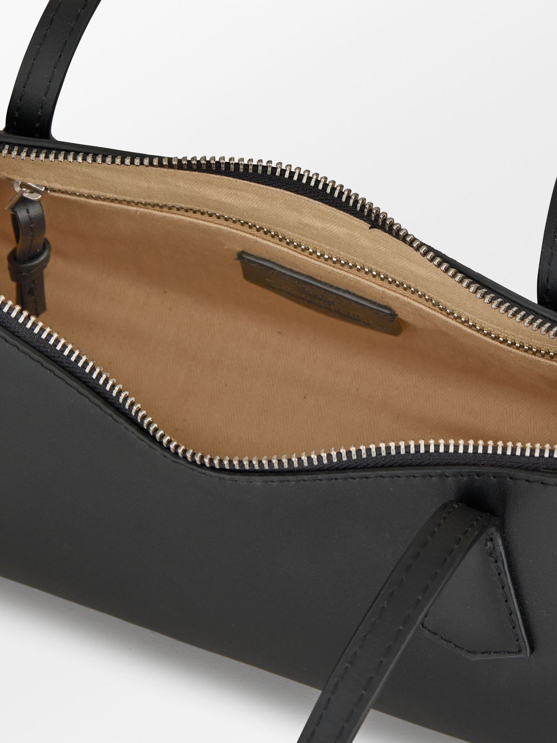 becks-ndergaard-smooth-babette-bag-handtasche-leder-schwarz image 4