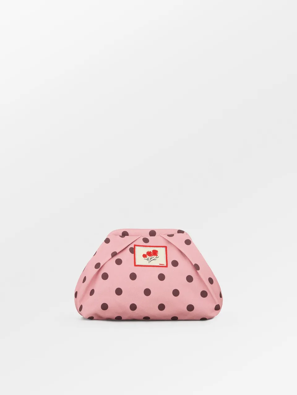 becks-ndergaard-polka-canvas-bonita-clutch-pink-nectar image 1
