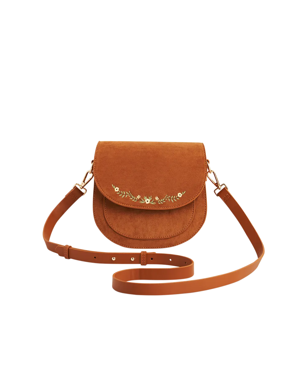 fable-england-saddle-bag-tan-floral-umh-ngetasche-bestickt image 1
