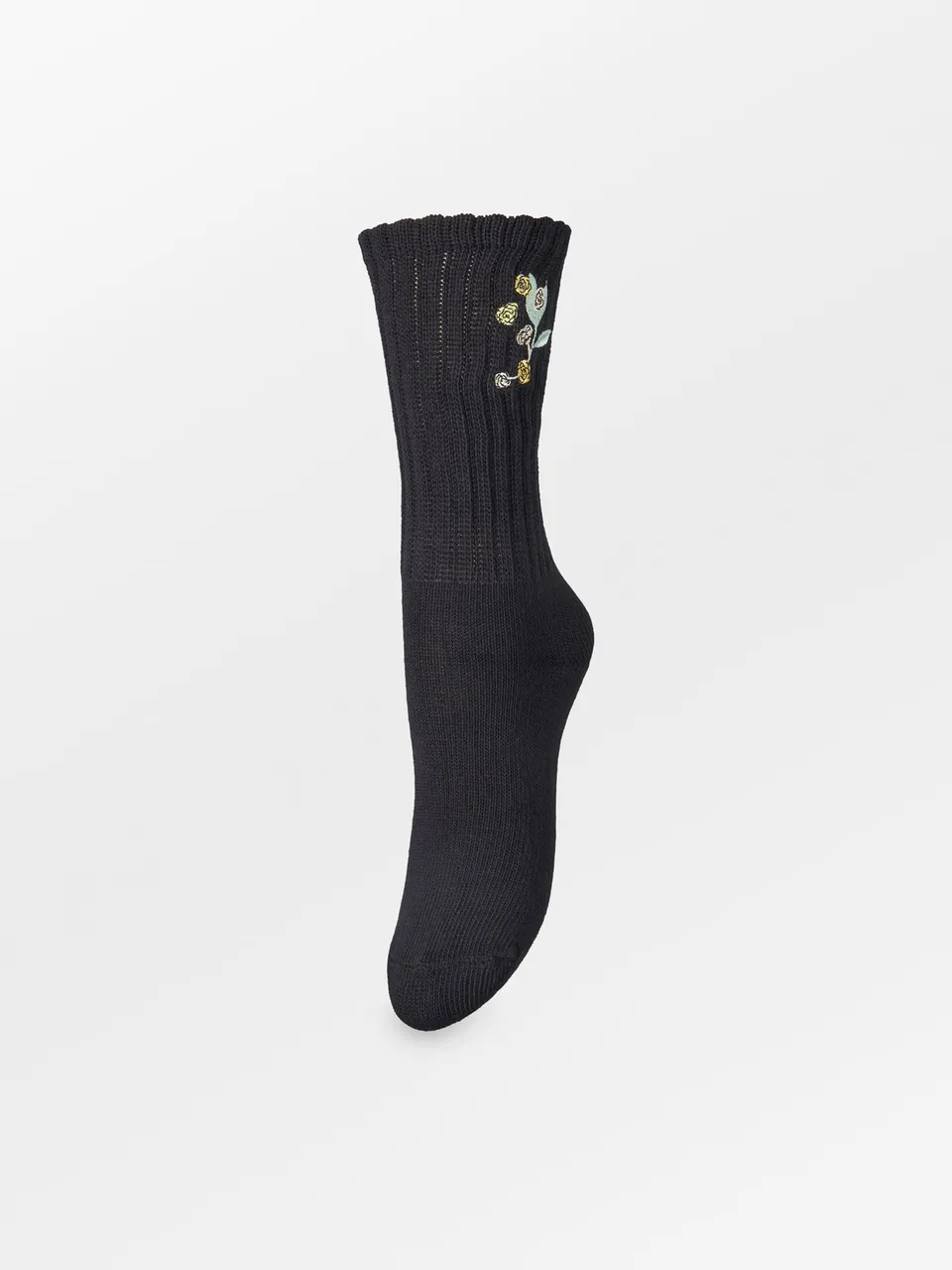 becks-ndergaard-rosy-cotta-socken-schwarz-37-39-baumwolle image 1