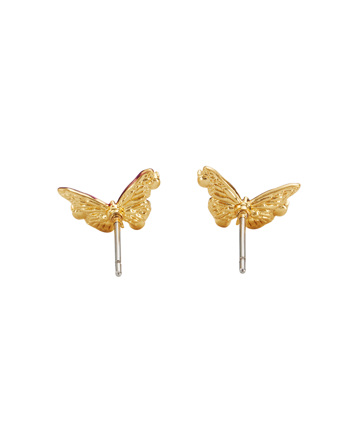 fable-england-eve-butterfly-ohrstecker-gold-schmetterling image 5