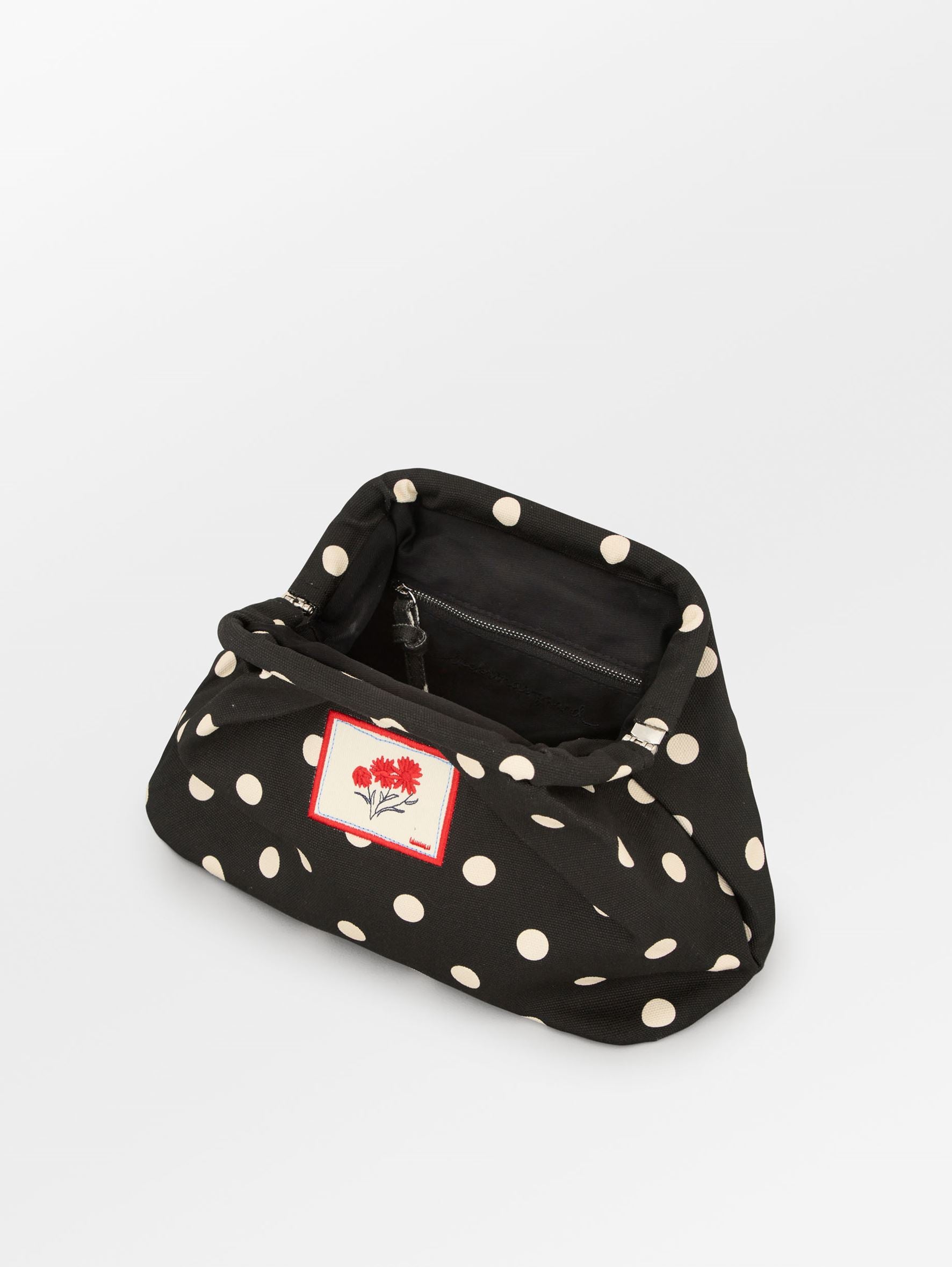 becks-ndergaard-polka-canvas-bonita-tasche-schwarz-punkte image 2