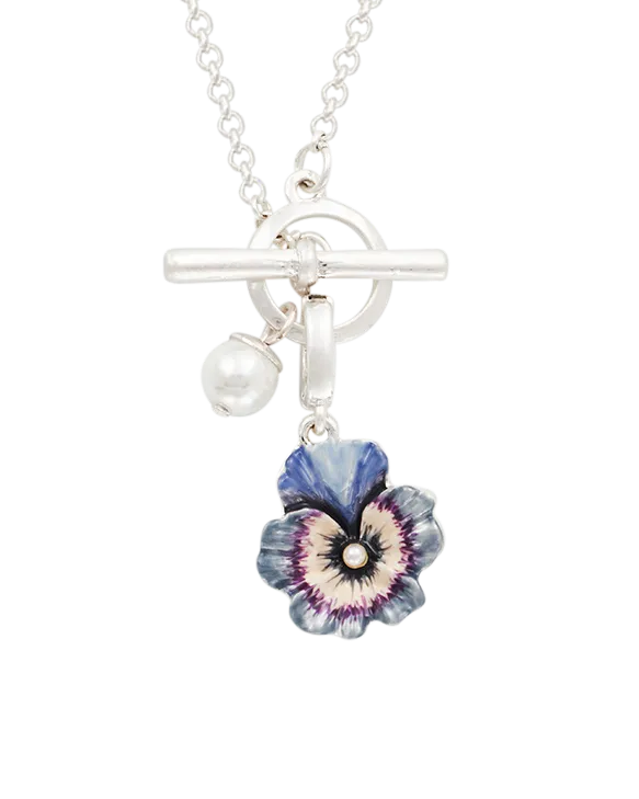 fable-england-pansy-pearl-halskette-silber-toggle image 1