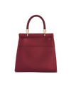 fable-england-fox-mushroom-tote-bordeaux-satin-bestickt image 5