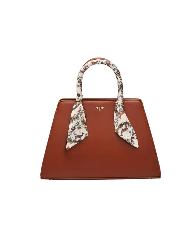 fable-england-handbags-grace-tote-henkeltasche-tan-beige image 1