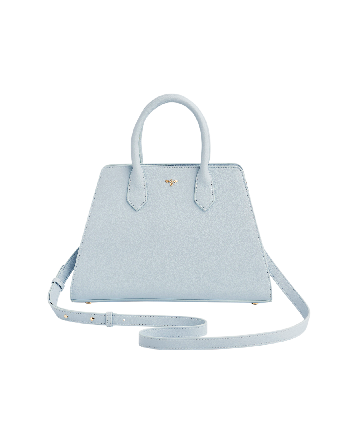 fable-england-blue-structured-tote-shopper-blau-medium image 5