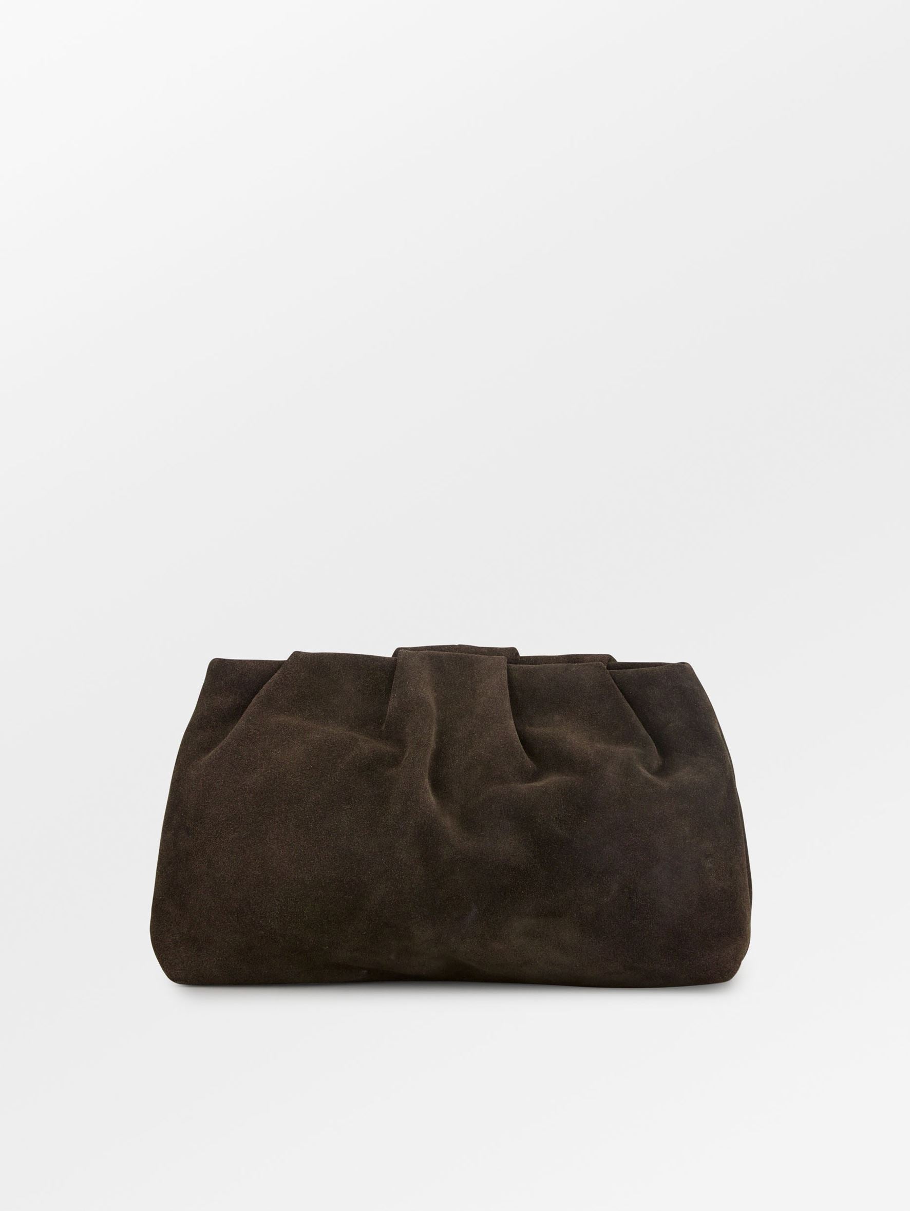becks-ndergaard-suede-clutch-abendtasche-braun-veloursleder image 1