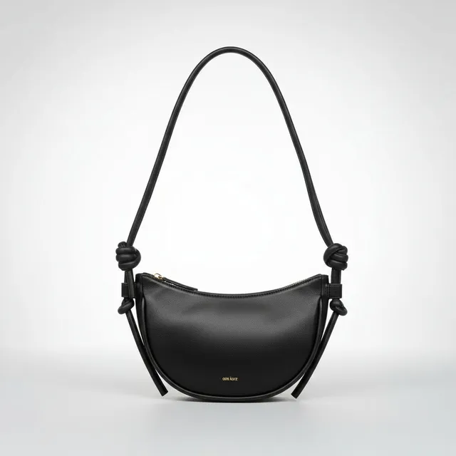 ann-kurz-mini-half-moon-umh-ngetasche-nappa-schwarz image 1