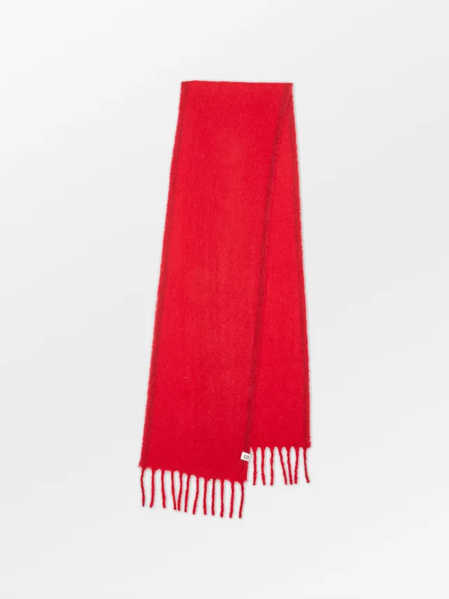 becks-ndergaard-yuta-solid-schal-adrenaline-red-alpaka-26x210 image 1