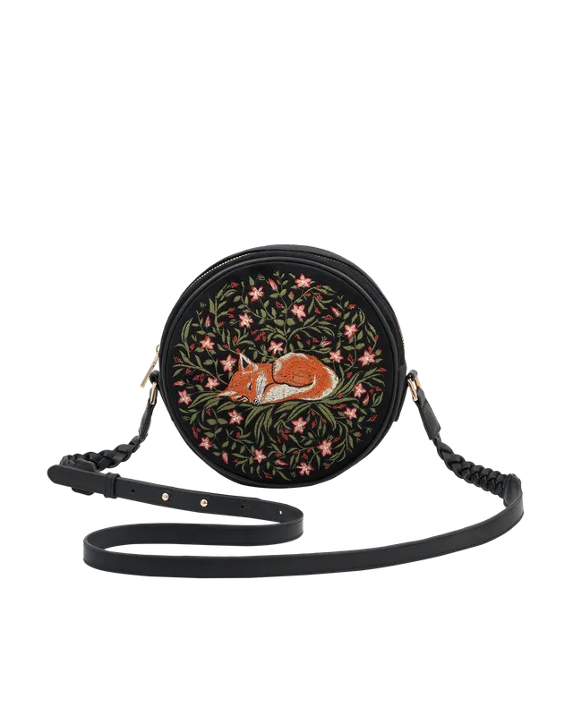 fable-england-handbags-sleepy-fox-circle-tasche-cognac image 1